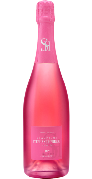 champagne stéphane Herbert Cuvee rosé voluptée